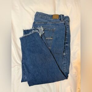 American Eagle curvy super hi-rise jegging crop size 24 short